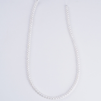 Perles d'eau douce Akoya blanches en forme de pomme de terre, rondes, en vrac, de 3-5 mm et 4-5 mm, pour la fabrication de bijoux (vente en gros)