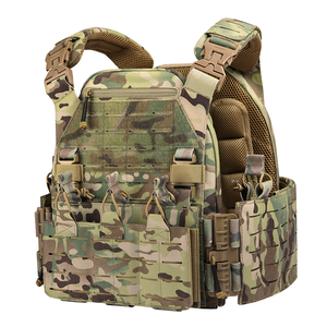 Chaleco Táctico Portaplacas PTG Ligero de Liberación Rápida Estilo MOLLE de Nailon 500D - Product Image 3