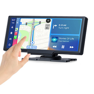 Autoradio universel 10.26 ''4K avant 1080P arrière caméra rotative à 360 ° sans fil Carplay/Android Auto/Mirrorlink pour tableau de bord - Product Image 2