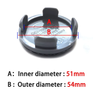 Tapas Centrales para Ruedas de Coche, Cubiertas de Rueda de 54mm, 56mm, 60mm, 65mm, 68mm para Fiesta, Mondeo, Fusion, Explorer, Escape, <span class=keywords><strong>Focus</strong></span>, Kuga - Product Image 2