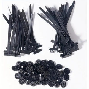 Sangles en plastique industrielles universelles à boucle en nylon pour fixation traversante de pare-boue, doublure intérieure de garde-boue et coffre - Product Image 2