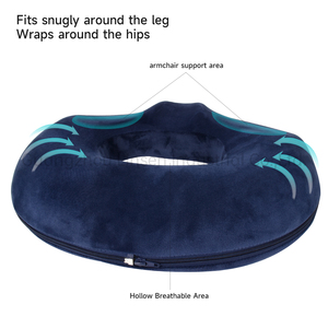 • جديد مريح كرسي مكتب وكرسي متحرك ، وسادة كرسي رغوة الذاكرة دعم أفضل ودائم - Product Image 4