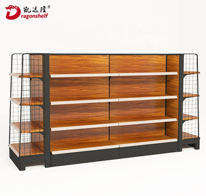 Étagère d'épicerie <span class=keywords><strong>double</strong></span> face pour supermarché, rayonnage de gondole pour magasin, présentoir de supermarché - Product Image 5