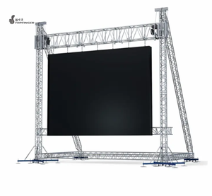 Topfinger High Quality TFR018 Portable Aluminium Modular Structure <b>Stage</b> <b>Lighting</b> Truss Quick Installation Silver/Black - Product Image 3
