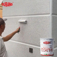 Revêtement liquide extérieur imperméable, peinture acrylique en spray pour pierre artificielle et granit gris, sans solvant, longue durée