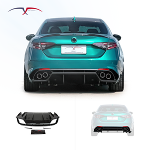Modifica del Paraurti Auto con Diffusore Posteriore in Fibra di Carbonio Adatto per <span class=keywords><strong>Alfa</strong></span> Romeo <span class=keywords><strong>GIULIA</strong></span> Kit Speciale Upgrade Decorativo - Product Image 1