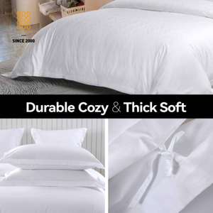 Nhà máy trực tiếp bán buôn 3 cái 100% bông Duvet cover Set với nhuộm Jacquard marriott khách sạn Duvet cover Set - Product Image 2