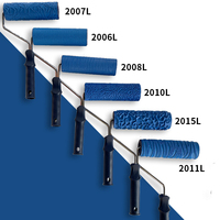 Rouleau de peinture à effet relief de haute qualité pour créer des motifs texturés et artistiques sur les revêtements muraux