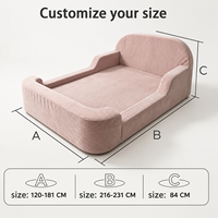 Nouveau canapé-lit pour enfants sans structure, personnalisable, avec matelas et impression de logo, en promotion directe usine, idéal pour chambre et crèche