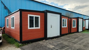 Nouvelles maisons conteneurs sandwich, 3 pièces, maison préfabriquée en capsule pour café - Product Image 4