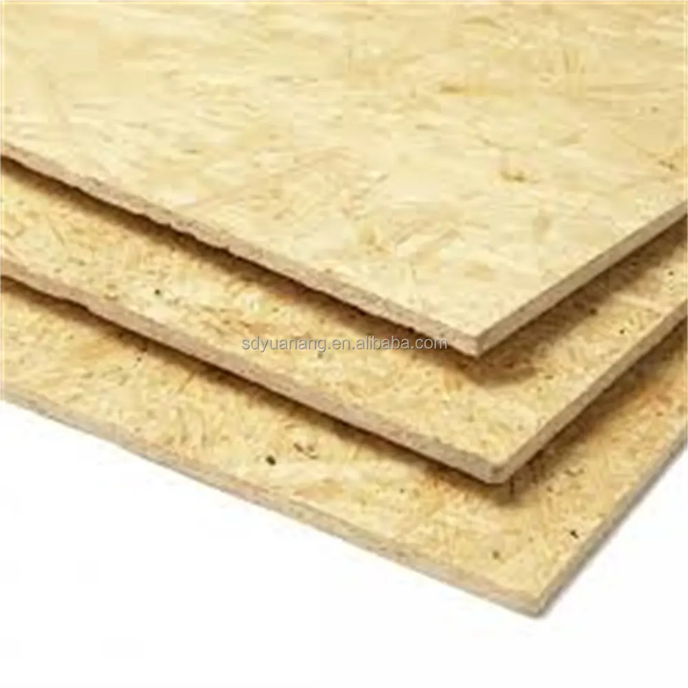 1220x2440x18mm osb 3 बोर्ड wbp गोंद 4 'x 8' osb रीसाइक्लिंग मोटाई 9-25mm