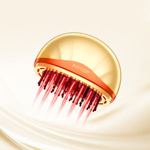 Cepillo de Masaje Capilar Eléctrico Recargable Portátil, Dispositivo Inteligente para el Crecimiento del Cabello y Relajación del Cuero Cabelludo - Product Image 2