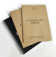 Carnet en carton kraft personnalisé en usine, bloc-notes, impression de votre propre logo, journal, cahiers d'exercices, cahiers scolaires, apprentissage des élèves