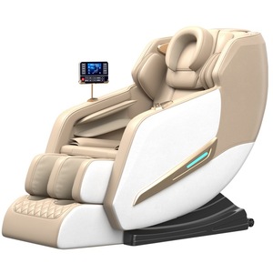 Sillón de Masaje de Cuerpo Completo en Forma de L con Rieles, Masaje Multipunto, Cuero PU, Uso Doméstico, Eléctrico, Reclinable e Inteligente - Product Image 3