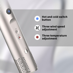 Brosse pour sèche-cheveux avec sèche-cheveux ionique négatif à grande vitesse de 110,000 tr/min, <span class=keywords><strong>fer</strong></span> à friser automatique, sèche-cheveux à air chaud 8 en 1 - Product Image 2