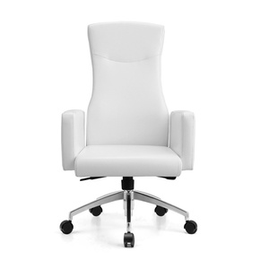 Vente directe - Chaise de bureau en cuir gris - Chaise de bureau en daim marron camouflage - Product Image 2