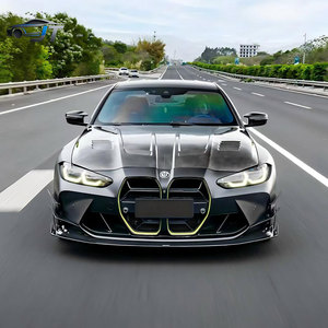 Para <span class=keywords><strong>BMW</strong></span> G82 M4 <span class=keywords><strong>2021</strong></span>+ Kit de Carrocería Completo de Fibra de Carbono Estilo <span class=keywords><strong>C1</strong></span>, Parachoques, Alerón Delantero, Faldones Laterales, Difusor Trasero - Product Image 2