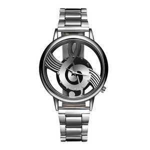 Relojes de lujo para mujer, populares, al por mayor, de cuarzo, con correa de cuero y acero inoxidable, edición limitada, con diseño para tomar notas - Product Image 1