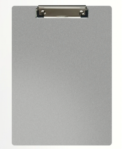 Presse-papiers de réunion de bureau en alliage d'aluminium avec logo personnalisé A4 - Product Image 2