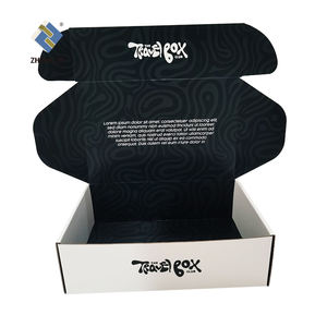 Nachhaltige Kraft papier Mailer <span class=keywords><strong>Box</strong></span> | Voll farbiges Logo | E Flöte Wellpappe | Multi Größen verfügbar - Product Image 6