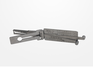 Outil de décodage et de crochetage 2-en-1 LISHI pour (ES-HU66-2) en acier inoxydable, utilisation gaucher/drochier, garantie 6 ans - Product Image 2