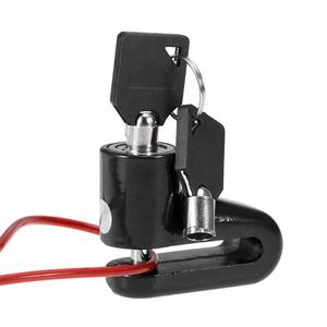 Verrou de frein à disque antivol pour <span class=keywords><strong>Xiaomi</strong></span> <span class=keywords><strong>M365</strong></span> <span class=keywords><strong>Pro</strong></span> 1S Essential Pro2 Accessoires de scooter électrique Verrou avec corde - Product Image 1