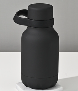 Botella de Agua de Acero Inoxidable de Doble Pared con Aislamiento al Vacío, Diseño de Béisbol Italiano, con Asa - Product Image 5