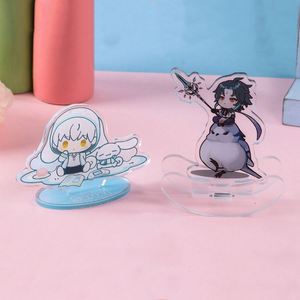 Nouveau support en acrylique holographique personnalisé Kpop Anime, support lumineux en acrylique, porte-clés en acrylique de dessin animé - Product Image 2