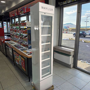 <span class=keywords><strong>Mini</strong></span> réfrigérateur à compresseur Portable rétro prise britannique refroidisseur de réfrigération rétro sans gel pour régime pour bureau voiture hôtel pour Coke - Product Image 1