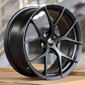 Rueda de Aleación Forjada Personalizada de 18, 19 y 20 Pulgadas, 5 Radios en Y, Acabado Mecanizado en Dos Tonos, Llanta para Automóvil de Pasajeros 5x112 5x114.3 5x120 - Product Image 3