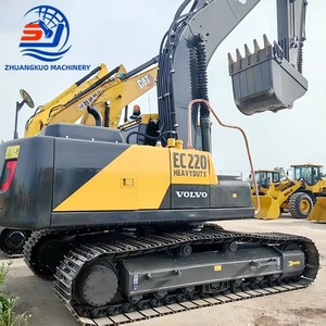 Excavadora de cadenas Volvo EC220 de segunda mano, 22 toneladas, excavadoras usadas Volvo EC220D para construcción - Product Image 1