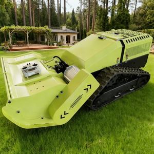 Tondeuse à gazon robotisée à télécommande CE EPA, vente chaude, quatre temps, essence, chenilles, pente, tout terrain - Product Image 2