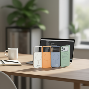 เคสโทรศัพท์มือถือกันกระแทก Official IP 17 PRO MAX รุ่นสองสี 2-IN-4 - Product Image 1