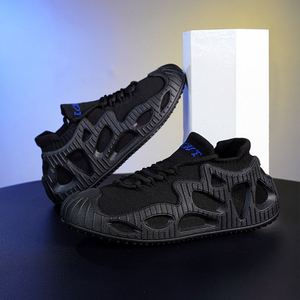 Chaussures décontractées polyvalentes à lacets en maille, style chaussettes, nouvelle collection 2025, confortables, respirantes, antidérapantes, tendance mode - Product Image 6