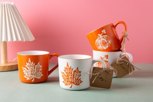 Mug en céramique de haute qualité, personnalisable, avec motifs de citrouilles orange, pour la rentrée scolaire, <span class=keywords><strong>tasse</strong></span> à café créative pour la récolte - Product Image 2