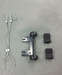 KT-6007 Scheibenförmige Doppelklauen-Stoßdämpfer-Feder Montage- und Demontagestation, Handbetrieben mit Hartschalenkoffer und Spezialschlüsseln - Product Image 4