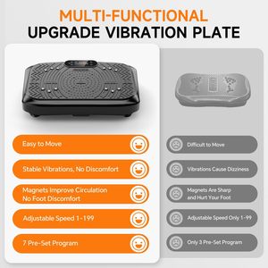 CZFIT Plaque vibrante 3D ultra-mince pour fitness et massage Crazy Fit – Meilleure vente, qualité supérieure, meilleur prix – Machine à vibrations musculaires - Product Image 4
