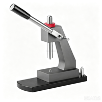 Outil de réparation de montres utilisé par les horlogers pour presser le verre du boîtier de montre, base en bois, outil d'estampage du fond de boîtier de montre