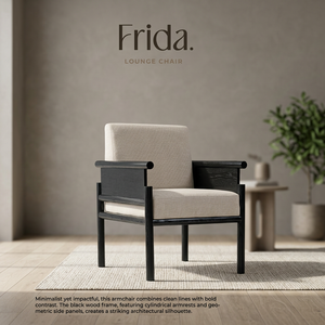 Modern Minimalist Manual Foam Upholstered Lounge <b>Chair</b> with Black Wood Frame Leisure Seating for Living Room - Product Image 2