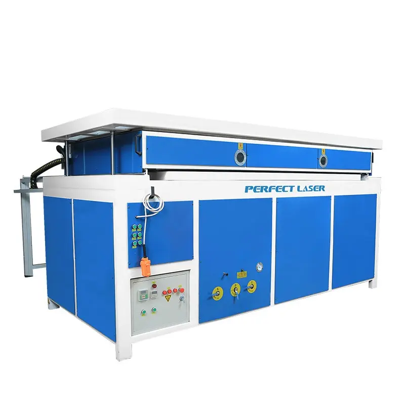 Perfect Laser - 3D Signs Letters Plastic Acrylic ABS Automatic Unmanned Vacuum Forming Suction Press Thermoforming Machine