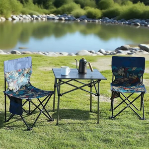M Size Portable Folding Chair Oxford Fabric Carry <b>Bag</b> for Outdoor Activities Camping Fishing <b>Beach</b> Iron for Travelling Hiking - Product Image 2