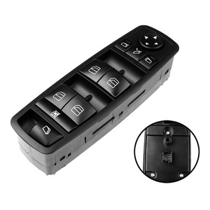 Q điện cửa sổ điều khiển chuyển đổi 2518300390 cho Mercedes-Benz một W169 B W245 ml w164 r w251 GL x164 Đen/Nâu/màu be/Màu xám - Product Image 6