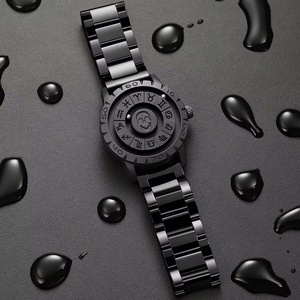 Nouvelle Montre Homme 2025 à Aiguille Magnétique et Bille Roulante, Design Unique, Montre de Luxe en Acier Inoxydable avec Crâne Squelette pour Hommes - Product Image 3