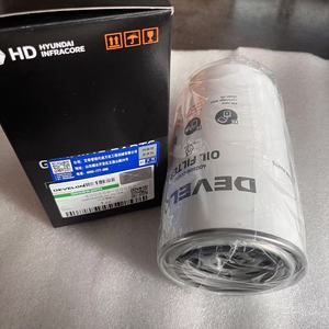 Nuevo Filtro de Aceite para Motor de Excavadora Doosan Develon, Cartucho de Repuesto Original 400508-00082 - Product Image 3