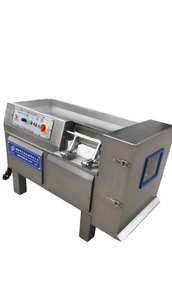 Découpeuse électrique automatique de tranche de viande de cube frais congelé de bande de légumes de boeuf de porc de poisson - Product Image 2