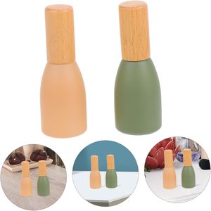 Aceite Esencial de Lujo en Roll-on de 12 ml, Botella con Tapa de Bambú, Personalizable en Rosa y Verde, Perfume en Roll-on de Vidrio, Suero para el Cuidado de la Piel - Product Image 5