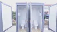 XH Wellcamp salle de bain mobile avec articles sanitaires complets conteneur de toilette portable de luxe