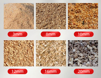 Broyeur de bois robuste pour les grandes quantités de déchets de bois, palettes, bûches et biomasse combustible avec certification CE