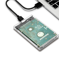 Caja móvil de disco duro de 2,5 pulgadas SATA mecánica estado sólido SSD caja externa computadora portátil usb3.0
