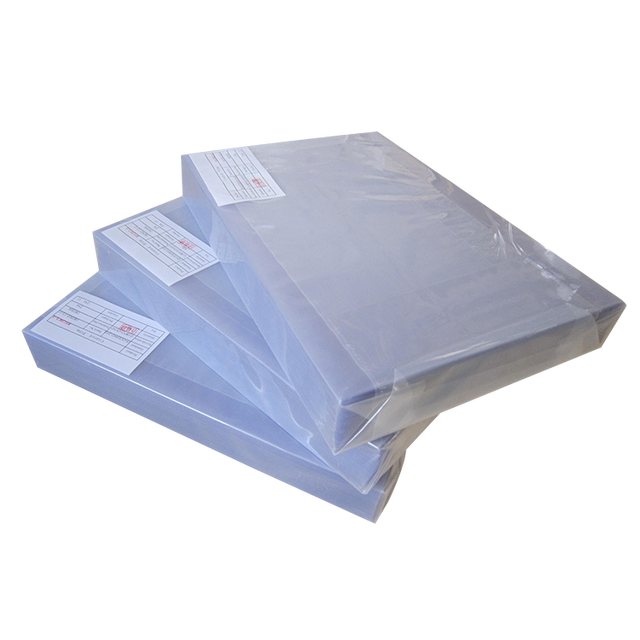 PVC Coated Overlay Id Smart Card Laminating Film Clear Coated Overlay With Glue
